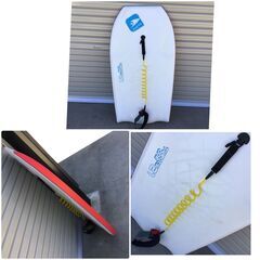 369 MANTA ボディボード ホワイト マリンスポーツ  長さ 約93㎝ 幅 約55㎝の画像