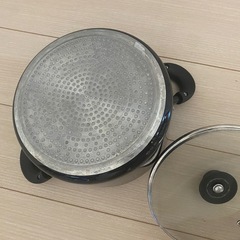 鍋　両手鍋　IH 　テフロン加工 の画像