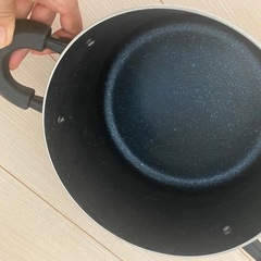 鍋　両手鍋　IH 　テフロン加工 の画像