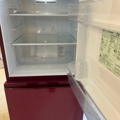 H 2507-301  冷蔵庫　AQR-16G 2018年製の画像