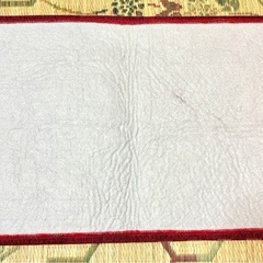 玄関マット　シックな赤　薔薇の画像