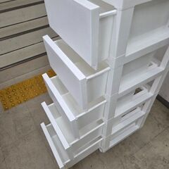 J8538【リユースのサカイ柏店】 キャスター付5段ラック クリーニング済み　の画像