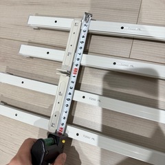 Toso ml カーテンレール　3本　200cmx2 182cmx1の画像