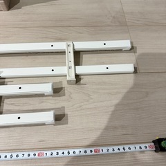 Toso ml カーテンレール　3本　200cmx2 182cmx1の画像