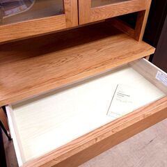 unico/ウニコ カップボード KIRP 80 食器棚 キッチンボードの画像