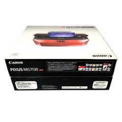 25C336_ジ5【未開封品】Canon  キャノン インクジェット複合式プリンター PIXUS MG7130 プリンター 複合機 現状品の画像
