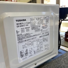 TOSHIBA電子レンジ:2021年製【リサイクルフカツ岡崎倉庫店】250725NA-30の画像