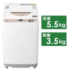 【乾燥付き！】SHARP洗濯乾燥機の画像