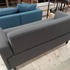 リユースのサカイ栃木店★ジモティ割あり★  ソファー グレー W147×D73×H72 クリーニング済み TC9912の画像