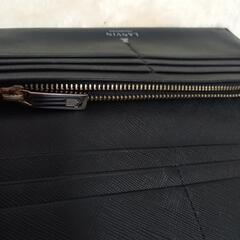LANVINメンズレザー長財布の画像