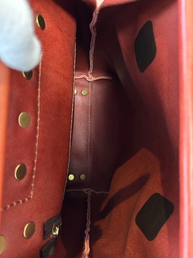 ヘルツラックスリュックR-143リュックサックデイパックナップザックリックサックレザー本革牛革赤レッドメンズレディースユニセックス
