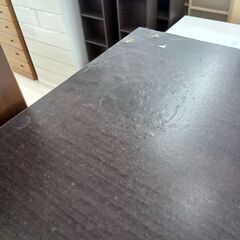 リユースのサカイ栃木店★ジモティ割あり★  本棚 ダークブラウン W116.5×D29×H180 クリーニング済み TC9916の画像