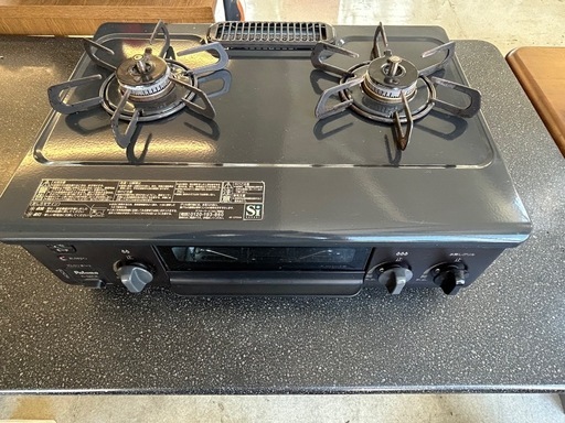 K2507-302 ガスコンロ　IC-S37-R パロマ　LPガス　2018年製