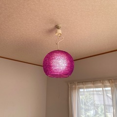 【あげます】ペンダントライトの画像