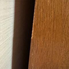 【★無料】木製キャビネット シェルフ 美品 引き取り限定 ガラス扉付き飾り棚 Free Large Cabinetの画像