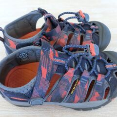 KEEN19.5㎝の子供用サンダルです。の画像
