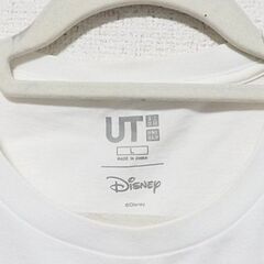 UNIQLO　ディズニー　Tシャツ　メンズⅬの画像