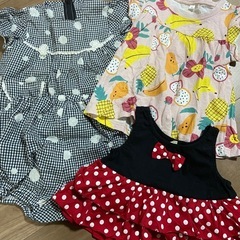 夏用子ども服（キッズ・ベビー）70サイズ、80サイズの画像