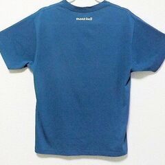 モンベル　ウィックロン　さらさら素材Tシャツ　メンズⅬの画像