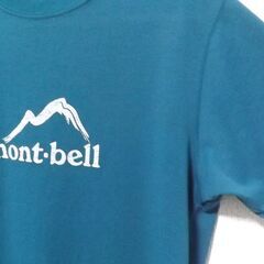 モンベル　ウィックロン　さらさら素材Tシャツ　メンズⅬの画像
