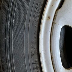 スタッドレスタイヤ・ホイール4本セットの画像