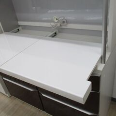 ジモティー割引🏷️【ジャングルジャングル 岸和田和泉インター店】システムキッチン　ホワイト　ブラウン　 和泉市 堺市 岸和田市 泉大津市 高石市 泉北郡熊取町の画像