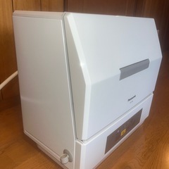 極美品★パナソニック★Panasonic★電気食器洗い乾燥機★食洗機★乾燥機★食器洗い機★プチ食洗★卓上型★NP-TCR4-W★2020年製★の画像