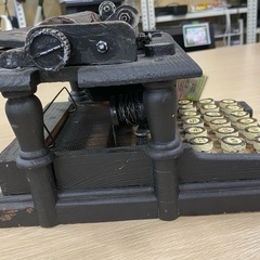 【7G25⑥】レトロオブジェタイプライターの画像