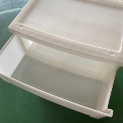プラケース　3段　収納ケース　引出し収納　押入れ収納　衣装ケースの画像