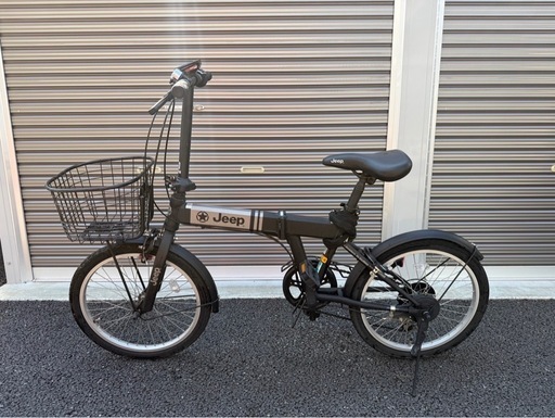 【JE-206g】jeep 折り畳み自転車