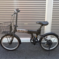 【JE-206g】jeep 折り畳み自転車の画像