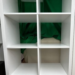 BOX型収納／収納BOX　ホワイトの画像