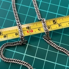【SV925喜平】 シルバー925喜平ネックレス 6面W 50.5cm チェーン ネックレスsilver925 50cm 約4mm幅 6面ダブルの画像