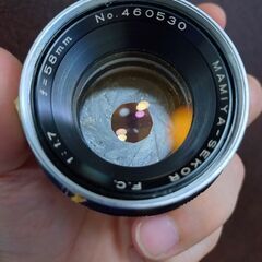実用品　MAMIYA-SEKOR F.C. 58mm F1.7の画像