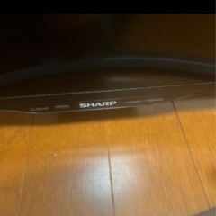 液晶テレビ　故障品　シャープの画像