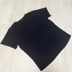 シンプル 黒 半袖Tシャツ トップス レディース Mサイズ カットソーの画像
