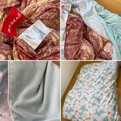 トゥルースリーパー　シングル用マットレス　羽毛布団セットの画像