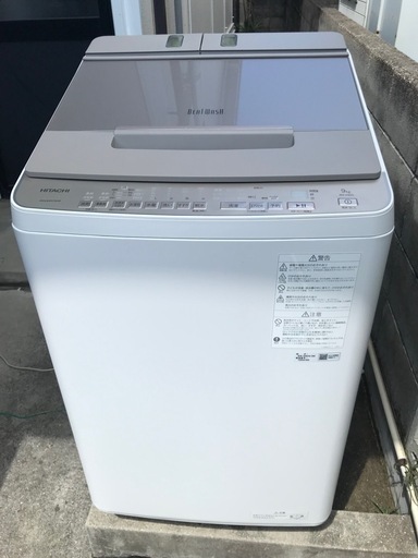 洗濯機　日立　BEAT WASH  9.0kg  BW-X90G  2021年製