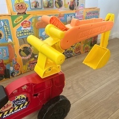 美品　アンパンマン　ショベルカー　箱付き　の画像