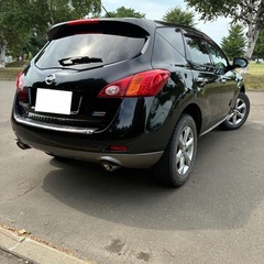 【総額33万円】車検長期ムラーノ/4WD/SUV/黒革シートの画像
