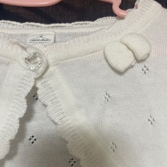 ②カーディガン　結婚式　写真撮影　女の子の画像