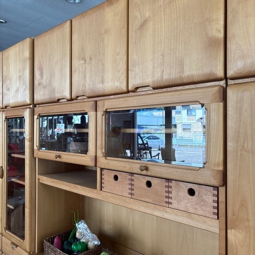 起立木工 カップボード 食器棚 シンプル おしゃれ インテリア ナチュラル