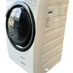 〖倉庫保管品〗　中古　SHARP　シャープ　ドラム式洗濯機　洗濯乾燥機　ES-S7H　2023年製の画像