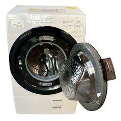 〖倉庫保管品〗　中古　SHARP　シャープ　ドラム式洗濯機　洗濯乾燥機　ES-S7H　2023年製の画像