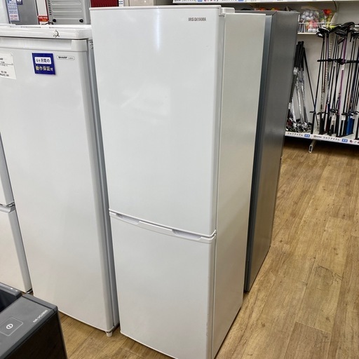 IRIS OHYAMA 2ドア冷蔵庫　AE162-W 【トレファク東大阪】