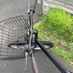 【リサイクルショップどりーむ荒田】 No.387 エコチャリ番号21842H 自転車 27インチの画像