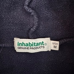 inhabitantパーカーの画像