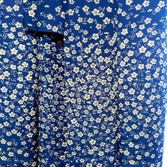 【正絹】小紋 花柄の画像