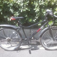 整備済み中古自転車　26ｘ1.95　税別￥17.800-　コカコーラZERO　外装６段　ブラック725　美車の画像