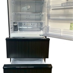 〖倉庫保管品〗　中古　AQUA　アクア　冷蔵庫　3ドア　右開き　AQR-SV27N　272L　2023年製の画像